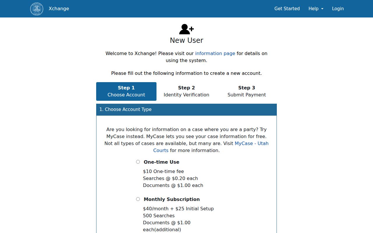 Dutch John warrant case information through Utah Courts Xchange